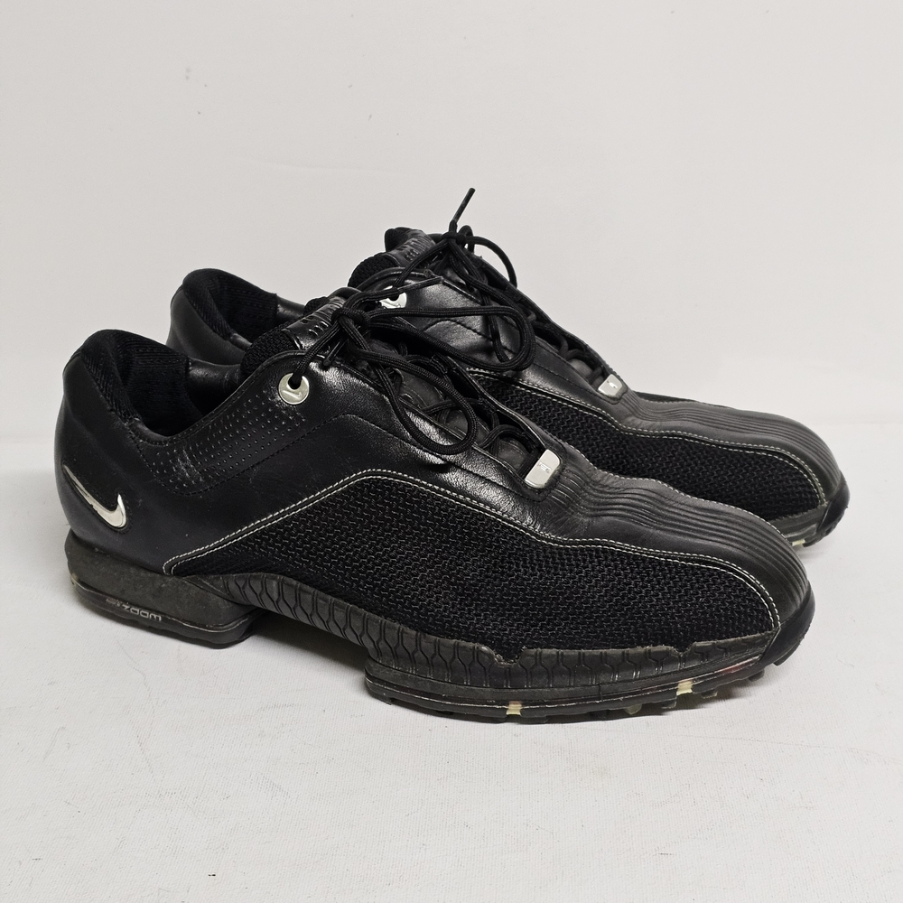 Nike Zoom TW – Tiger Woods Collection Golf Shoes Men’s 9.5 Black Mesh Leather